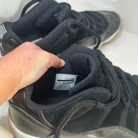 NIKE Air Jordan’s Retro Low Barons Men’s 11.5 Sneakers, Lace Ups, Excellent Con. - Picture 7 of 12